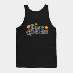 Dice Goblin Orange Sunburst Dice Tank Top